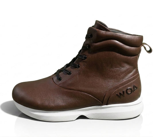 Brown & White WOA Boot