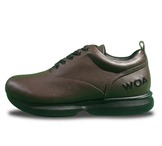 Brown & Black WOA Dress Sneaker