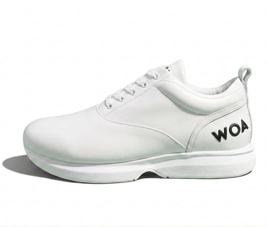 All White WOA Dress Sneaker